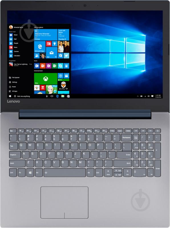 Ноутбук Lenovo IdeaPad 320-15ISK 15.6" (80XH00DYRA) denim blue - фото 6