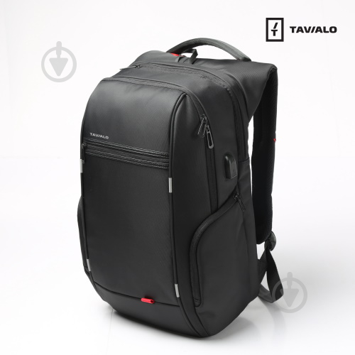 Рюкзак Tavialo Smart TB20-124BL 20 л чорний - фото 2