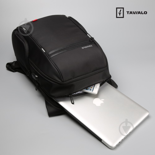 Рюкзак Tavialo Smart TB20-124BL 20 л чорний - фото 10