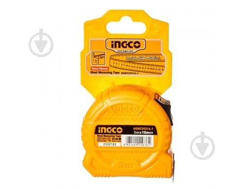 Рулетка INGCO Super Select HSMT39316-1 3 м x 16 мм - фото 2 Рулетка INGCO Super Select HSMT39316-1 3 м x 16 мм - фото 2
