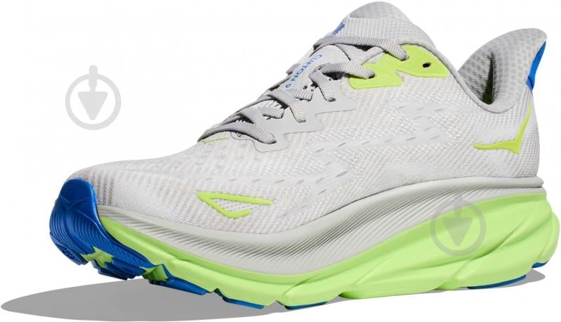 Кроссовки чоловічі Hoka CLIFTON 9 1127895-STLC р.42 светло-серые - фото 4