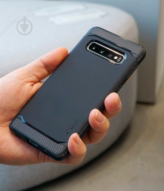Чехол Ringke Onyx для Samsung Galaxy S10 Plus Black (RCS4517) - фото 7