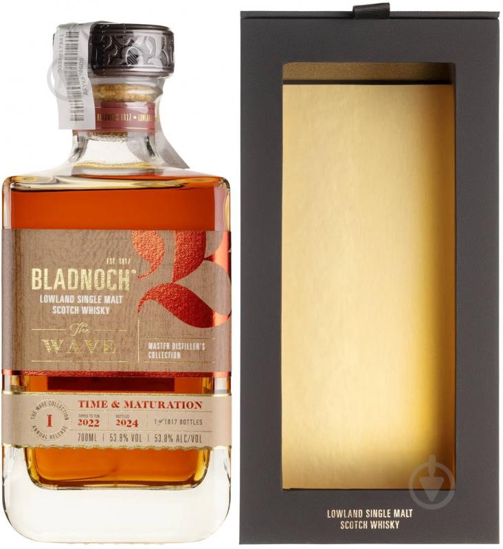 Виски Bladnoch The Wave I Master Distiller's Collection 0,7 л - фото 1 Виски Bladnoch The Wave I Master Distiller's Collection 0,7 л - фото 1