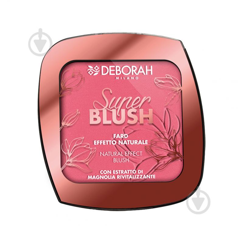 Румяна DEBORAH Super Blush матовые 03 Brick Pink 9 г - фото 1