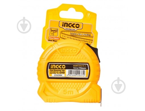 Рулетка INGCO Super Select HSMT39519-1 5 м x 19 мм - фото 2 Рулетка INGCO Super Select HSMT39519-1 5 м x 19 мм - фото 2