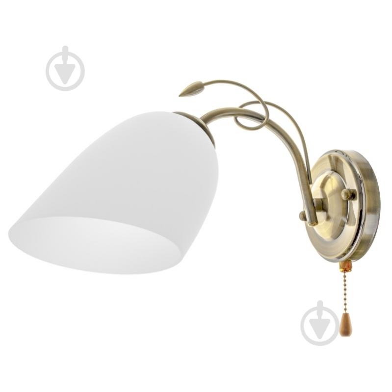 Бра Brille LK-573W 60 Вт E27 бронзовый 26-912 - фото 1