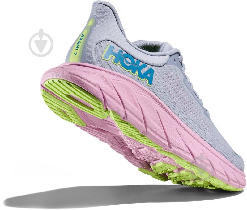 Кроссовки жіночі Hoka ARAHI 7 1147851-GLP р.37,5 серо-розовые - фото 5