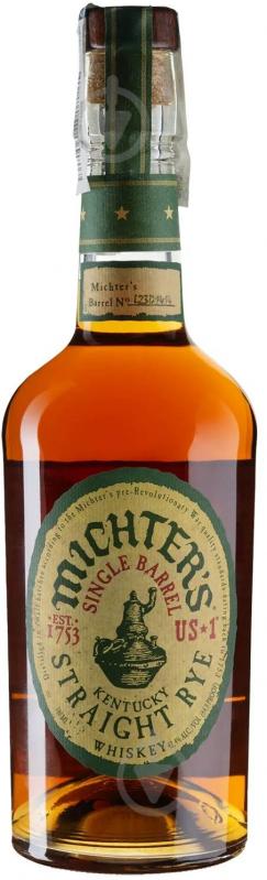 Виски Michter's Straight Rye 0,7 л - фото 1 Виски Michter's Straight Rye 0,7 л - фото 1