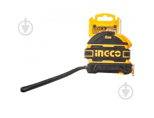 Рулетка INGCO автостоп HSMT08825-1 8 м x 25 мм - фото 2 Рулетка INGCO автостоп HSMT08825-1 8 м x 25 мм - фото 2