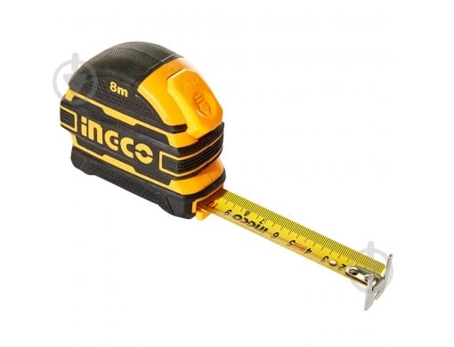 Рулетка INGCO автостоп HSMT08825-1 8 м x 25 мм - фото 4 Рулетка INGCO автостоп HSMT08825-1 8 м x 25 мм - фото 4