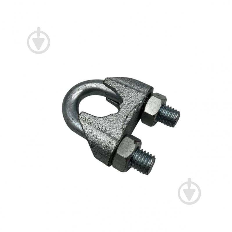 Затискач для сталевих канатів оцинкований Системи Кріплення 19 мм DIN 741 сталь 1 шт. - фото 2 Затискач для сталевих канатів оцинкований Системи Кріплення 19 мм DIN 741 сталь 1 шт. - фото 2