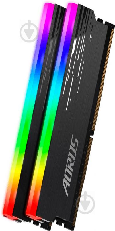 Оперативная память Gigabyte DDR4 SDRAM 16 GB (2x8GB) 3733 MHz (GP-ARS16G37D) AORUS RGB Fusion 2.0 - фото 2