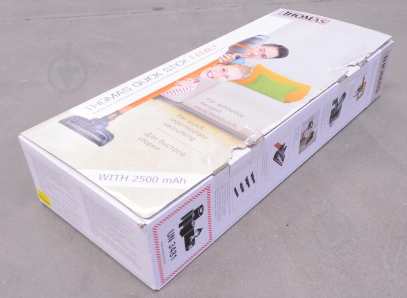 УЦЕНКА! Пылесос аккумуляторный THOMAS Quick Stick Family orange (УЦ №132) - фото 14