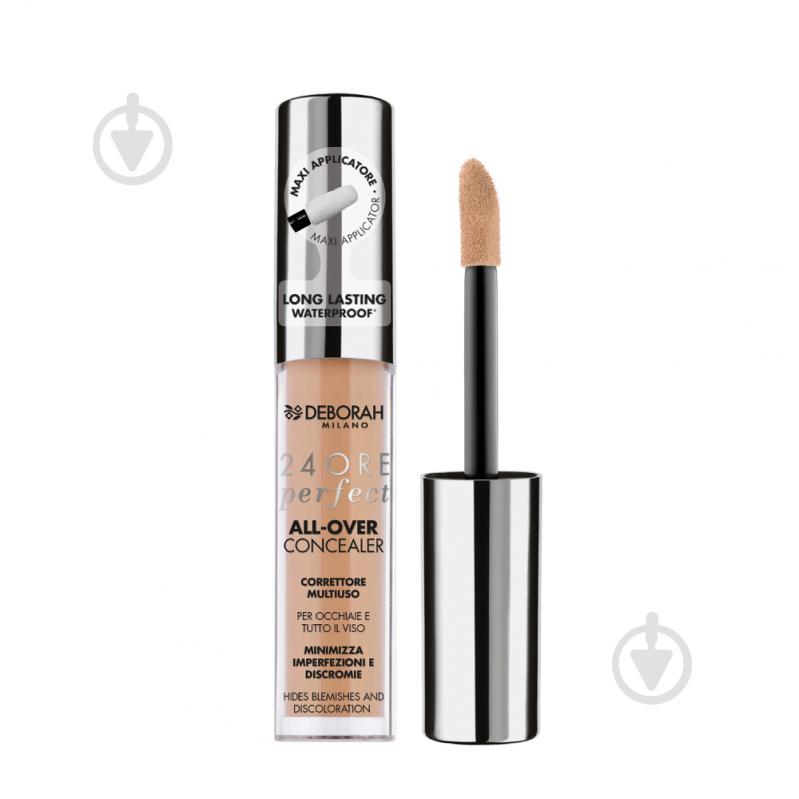 Консилер DEBORAH 24ORE PERFECT ALL-OVER CONCEALER водостійкий 05 Amber 5,5 г - фото 1