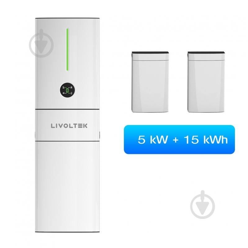 Інвертор сонячний гібридний Livoltek All-In-One ESS 5/15 kWh - фото 2