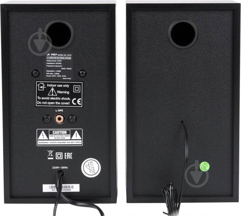 ᐉ Акустическая система F&D R215 (430051) 2.0 black • Купить в Киеве ...