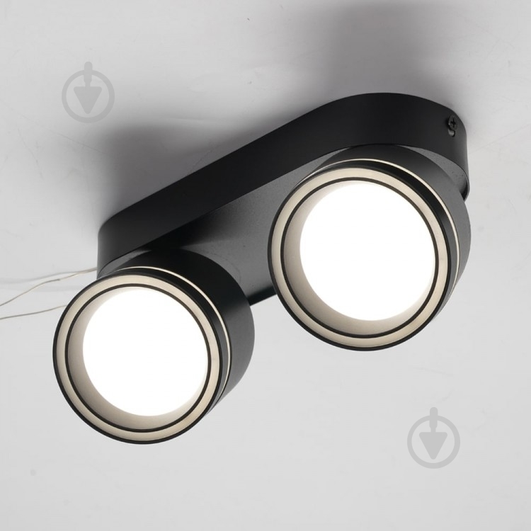 Спот ARDERO ML418-2 накладний поворотний подвійний світильник під лампу GX53 чорний 80327 - фото 2 Спот ARDERO ML418-2 накладний поворотний подвійний світильник під лампу GX53 чорний 80327 - фото 2