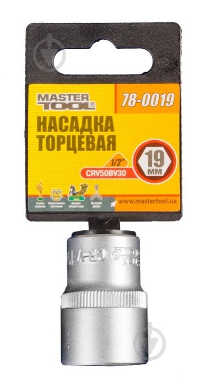 Насадка торцева 6-гранна подовжена 1/2" 19 мм CRV MasterTool 1 шт. 78-0019 - фото 2 Насадка торцева 6-гранна подовжена 1/2" 19 мм CRV MasterTool 1 шт. 78-0019 - фото 2