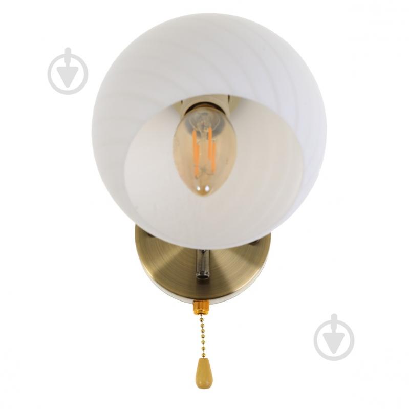 Бра Brille LK-655W 60 Вт E14 бронзовый 29-117 - фото 2