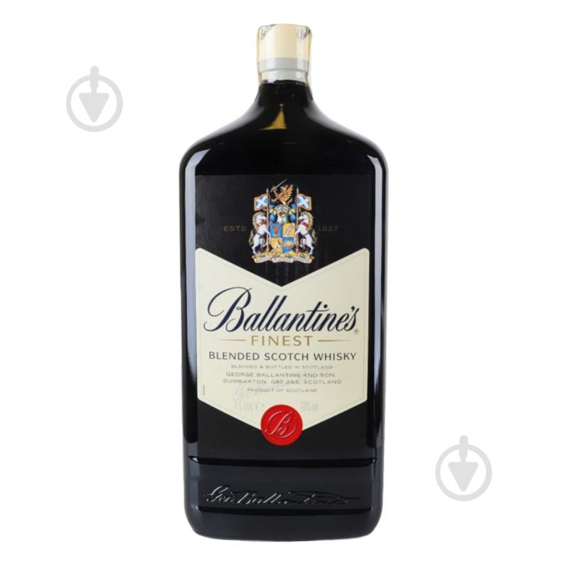 Виски Ballantine's Ballantine's Finest 40% 4,5 л - фото 1 Виски Ballantine's Ballantine's Finest 40% 4,5 л - фото 1