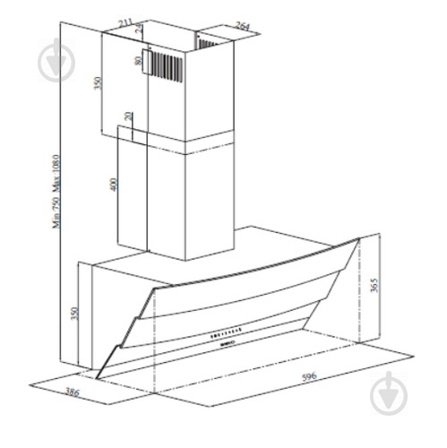 Витяжка Beko HCA62640W - фото 7