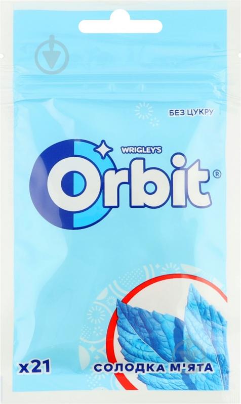 Жувальна гумка Orbit Bag Солодка М'ята 29г - фото 1