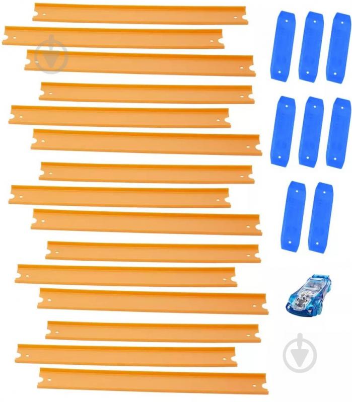 Игра дорожная Hot Wheels Car & Track Pack - фото 2