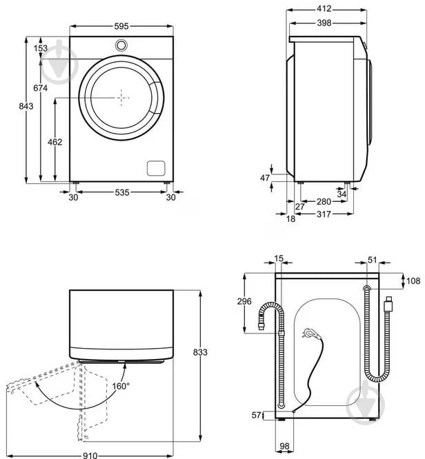 Стиральная машина Electrolux EWS6226CU - фото 6 Стиральная машина Electrolux EWS6226CU - фото 6