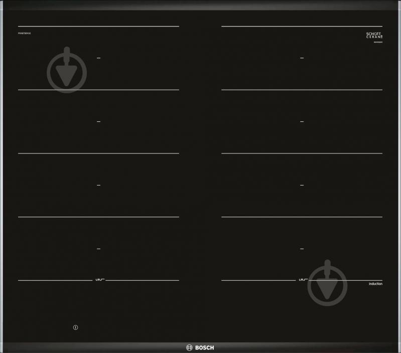 Варильна поверхня електрична Bosch PXX675DV1E - фото 1