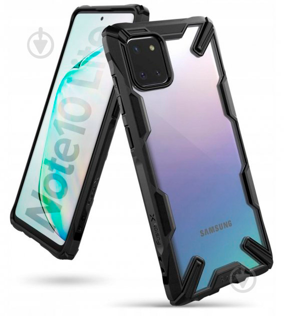 Чехол Ringke Fusion X для Samsung Galaxy NOTE 10 Lite Black (RCS4709) - фото 3