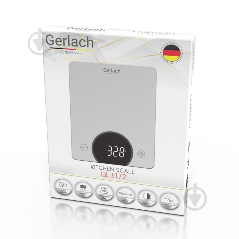 Весы кухонные Gerlach GL 3172s - фото 6