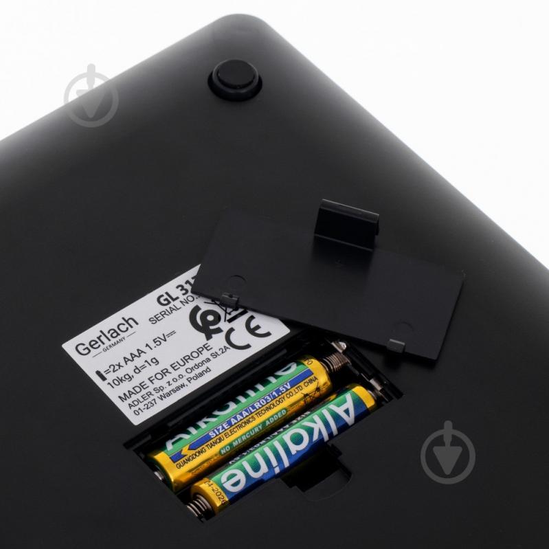 Весы кухонные Gerlach GL 3172s - фото 4