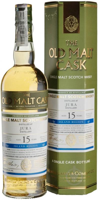 Виски Jura 15yo Old Malt Cask, Hunter Laing GB 0,7 л - фото 1 Виски Jura 15yo Old Malt Cask, Hunter Laing GB 0,7 л - фото 1