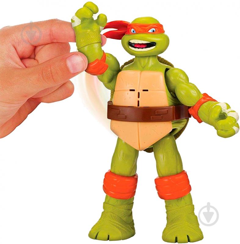 Фигурка со звуком TMNT Микеланджело - фото 2