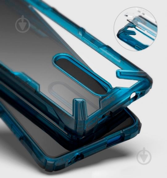 Чехол Ringke Fusion X Space Blue для Xiaomi Mi 9T - фото 3