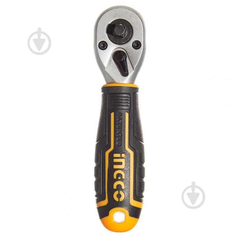 Трещотка «Profi» 72T 1/4"+3/8" INDUSTRIAL INGCO 1/4"(F)×3/8"(M) HRTH081438 - фото 1 Трещотка «Profi» 72T 1/4"+3/8" INDUSTRIAL INGCO 1/4"(F)×3/8"(M) HRTH081438 - фото 1