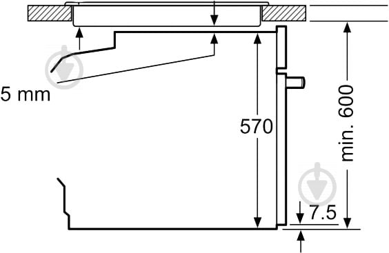 Духова шафа Bosch HRG5184S1 - фото 8