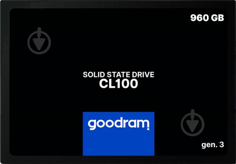 SSD-накопичувач Goodram CL100 960GB 2,5" SATA III 3D NAND (SSDPR-CL100-960-G3) - фото 2