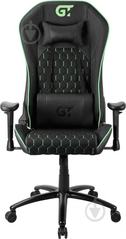 Кресло GT Racer X-5650 черно-зеленый - фото 2 Кресло GT Racer X-5650 черно-зеленый - фото 2