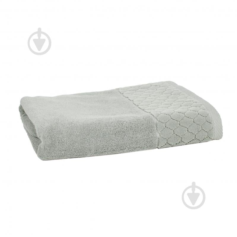 Рушник махровий VELOUR CELLS 33x50 см зелений La Nuit - фото 1 Рушник махровий VELOUR CELLS 33x50 см зелений La Nuit - фото 1