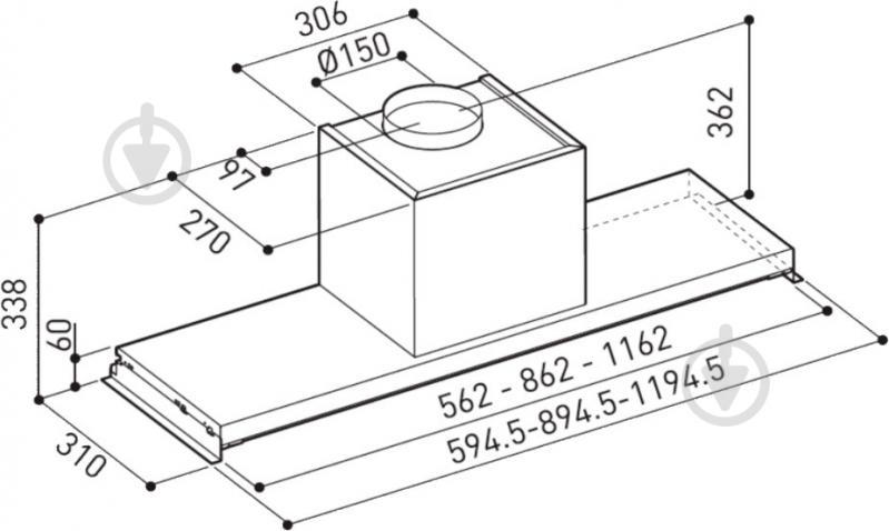 Вытяжка Zirtal RAFT 60 BL - фото 7 Вытяжка Zirtal RAFT 60 BL - фото 7