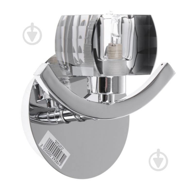 Бра Brille BR-01 40 Вт G9 хром l38-115 - фото 1 Бра Brille BR-01 40 Вт G9 хром l38-115 - фото 1