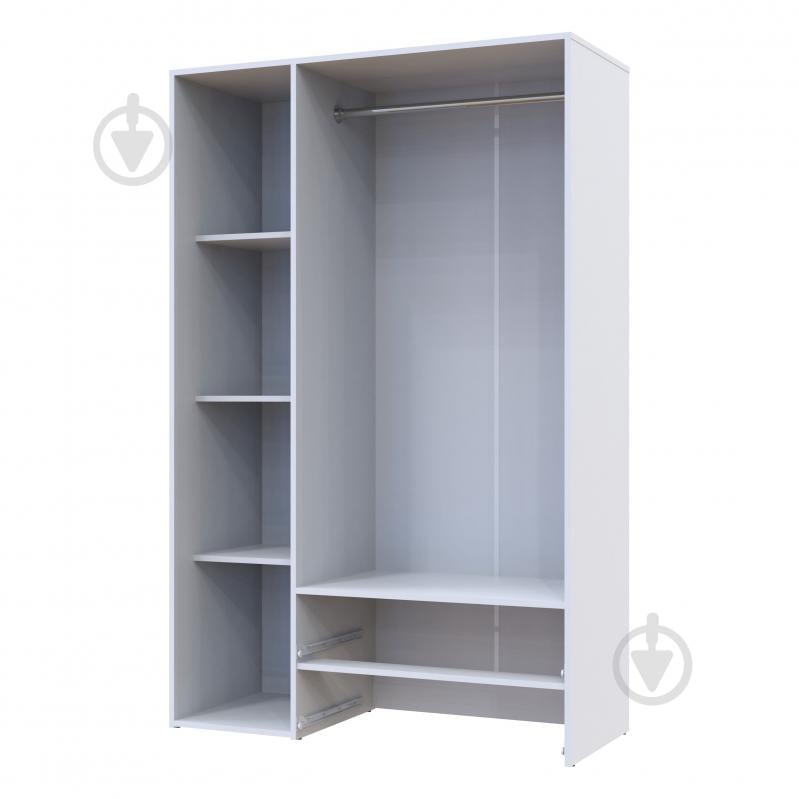 Шкаф гардеробный Doros Эктор 1812х1163х511 мм белый - фото 6