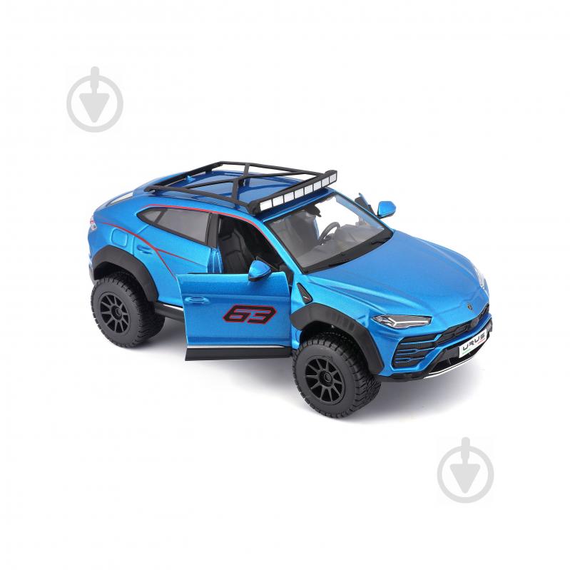 Автомодель Maisto 1:24 Lamborghini Urus 32533 met. blue - фото 3