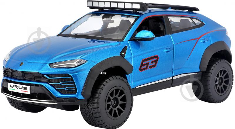 Автомодель Maisto 1:24 Lamborghini Urus 32533 met. blue - фото 1