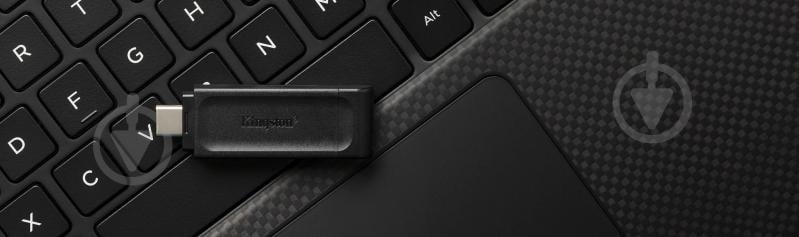 Флеш-память USB Kingston DT70 TYPE-C 128 ГБ USB 3.2 black (DT70/128GB) - фото 4