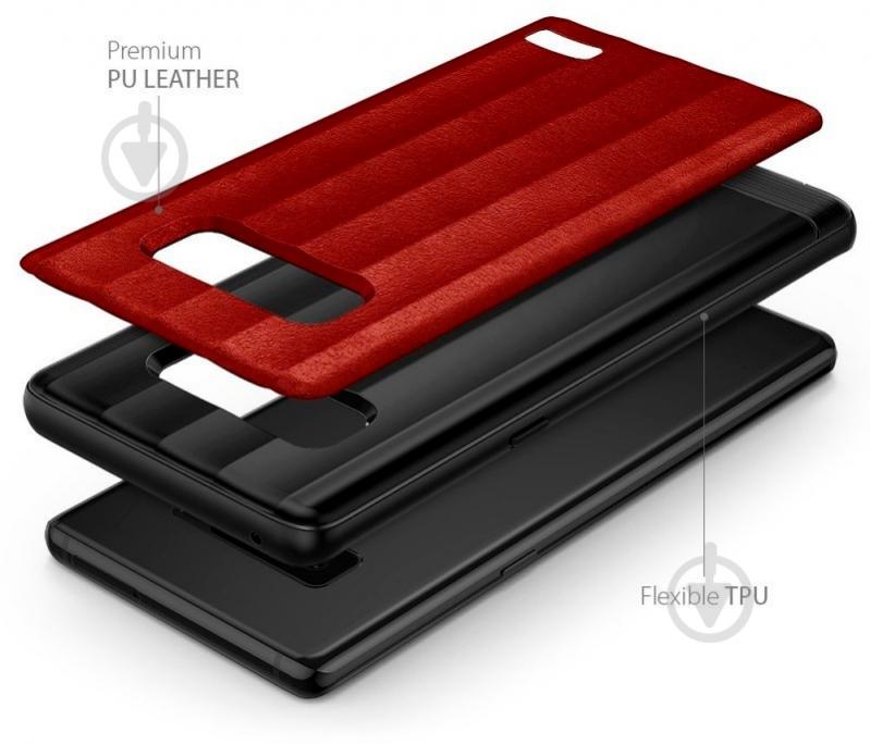 Чехол Ringke Flex S для Samsung Galaxy Note 8 Red (RCS4382) - фото 2