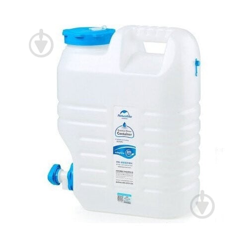 Каністра Naturehike для води Water container NH16S012-T transparent 12л - фото 1