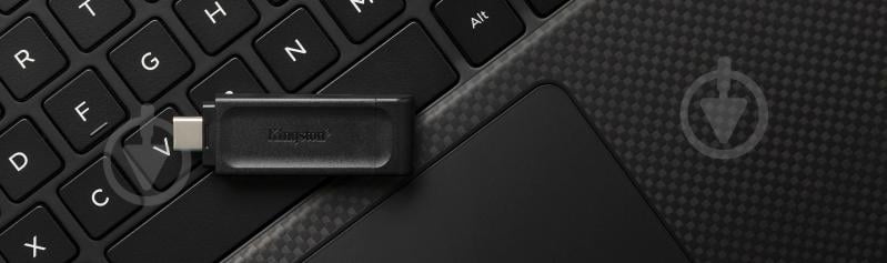 Флеш-память USB Kingston DT70 TYPE-C 32 ГБ USB 3.2 black (DT70/32GB) - фото 4