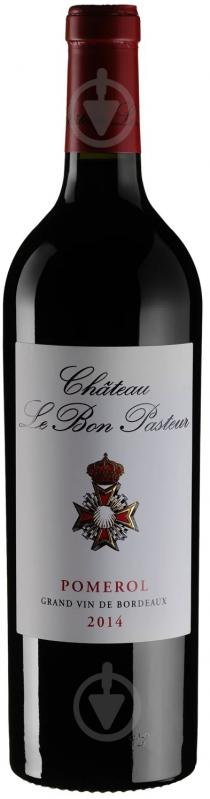 Вино Chateau Le Bon Pasteur 2014 0,75 л - фото 1